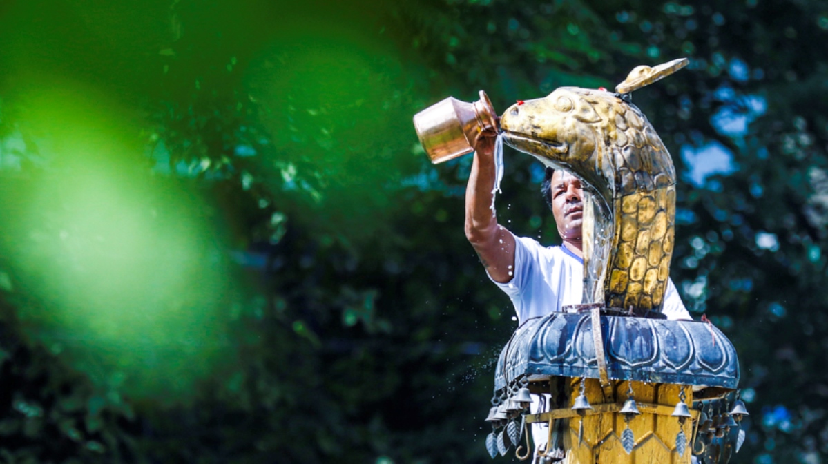 आज नागपञ्चमी पर्व मनाइँदै