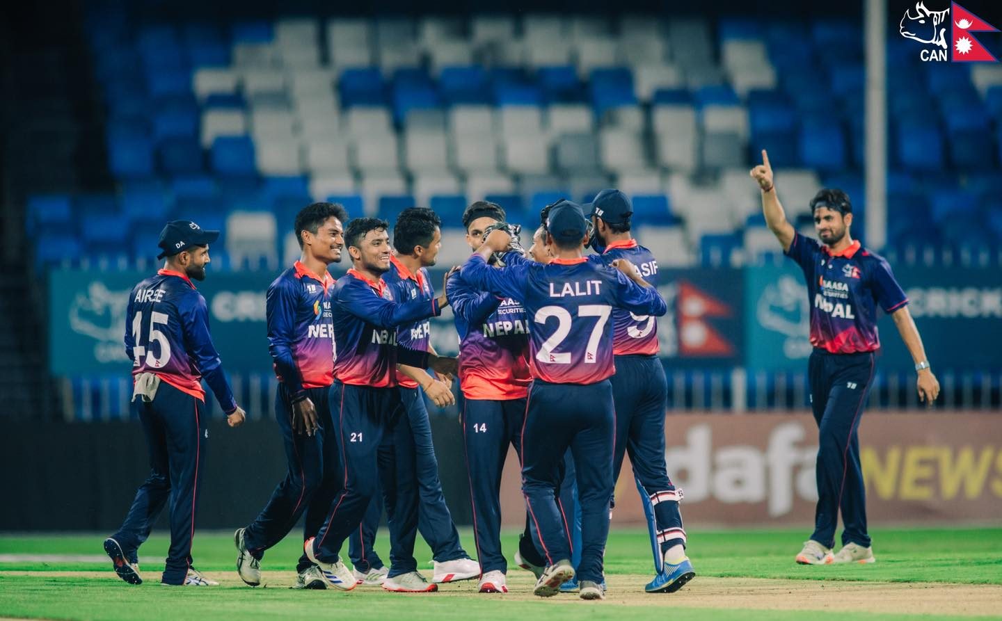 टी-२० विश्वकप छनोटका लागि १५ सदस्यीय नेपाली टोली घोषणा