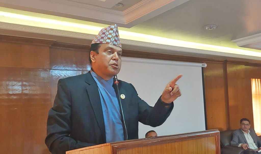 बागमती प्रदेशका सभामुखले दिए राजीनामा