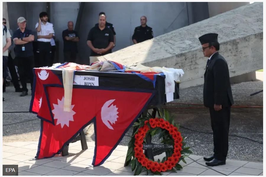 स्वदेश आइपुग्यो विपिन जोशीको शव