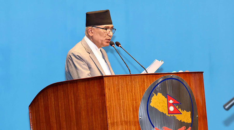 बजेटको सिद्धान्त र प्राथमिकता संसद्मा पेश