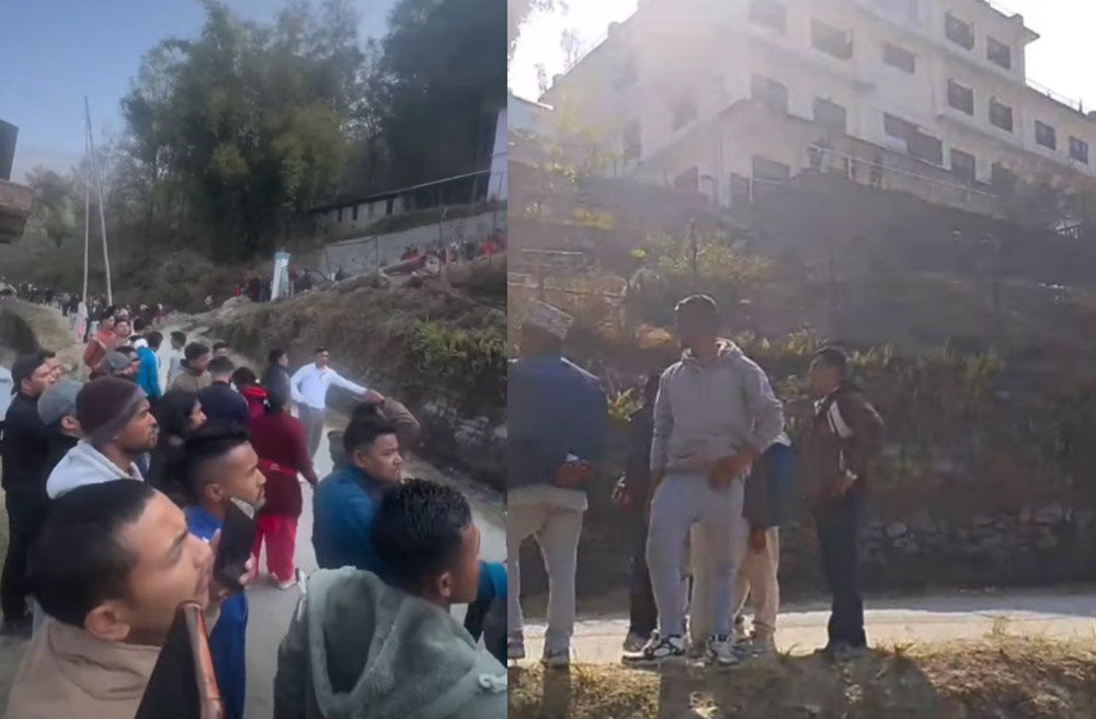 दोलखाको मालुममा मतपत्र लुट्नेमाथि मुद्धा चलाइने, मतदाता फर्किएपछि मतदान स्थगित