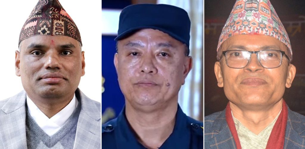 तत्कालीन गृहसचिव, आईजी र काठमाडौंका सीडीओको स्थानहद फुकुवा