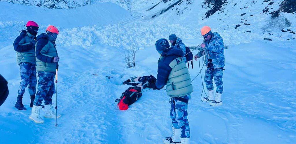 ३ कात्तिकदेखि मनाङमा बेपत्ता दुई भारतीय नागरिकको शव फेला