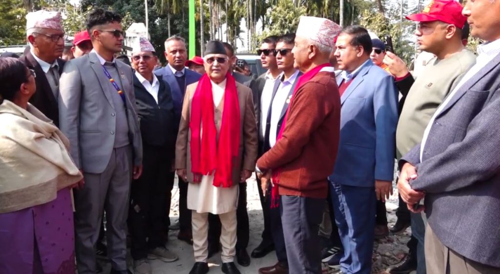 अहिलेको सरकार सायद आगजनी गर्नेहरूकै हो : केपी शर्मा ओली