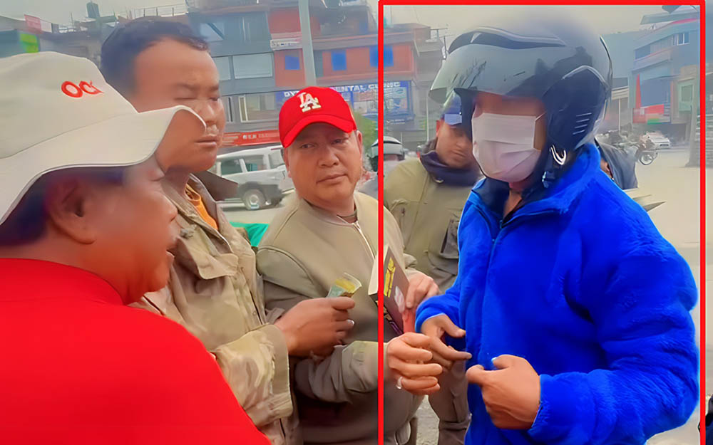 महावीर पुनलाई 'थुक्क' भने बापत पक्राउ परेका विकास गुरुङ रिहा