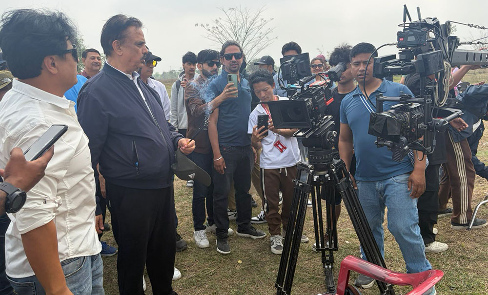 हरिवंश आचार्यको शिर्ष भूमिका रहेको फिल्म ‘पाँच पाण्डव’ को छायांकन शुरु