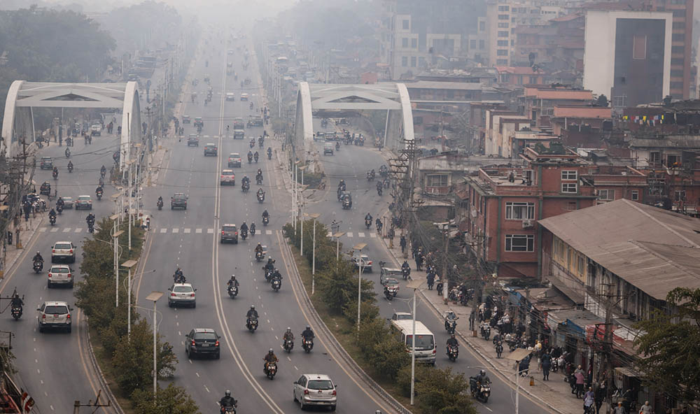 काठमाडौँ विश्वकै बढी प्रदुषण भएको दोस्रो शहर