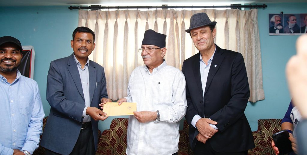 जनताका माग र मुद्दा स्थापित गर्न आवश्यक परे सडक संघर्षमा जान तयार रहनुस् :प्रचण्ड