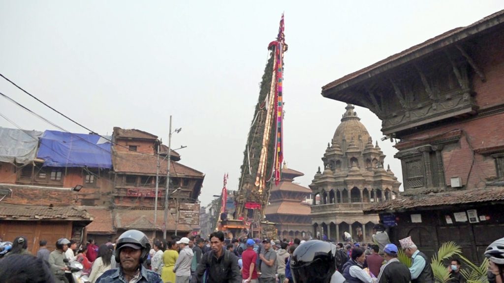 रातो मत्स्येन्द्रनाथको रथ मंगलबजारमा, आज सुन्धारा पुर्‍याइने