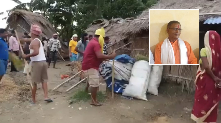 दलित परिवारको घर भत्काएको आरोपमा वडाध्यक्ष पक्राउ