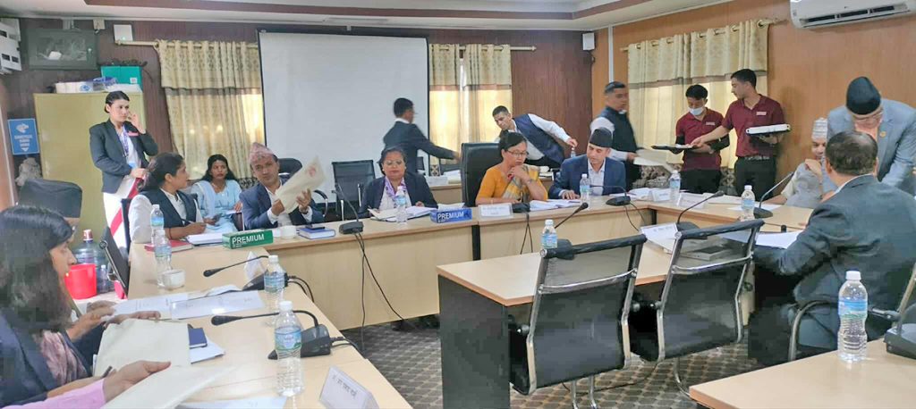 संसदीय सुनुवाइ समिति सभापतिको निर्वाचन भोलि, आज मनोनयन दर्ता