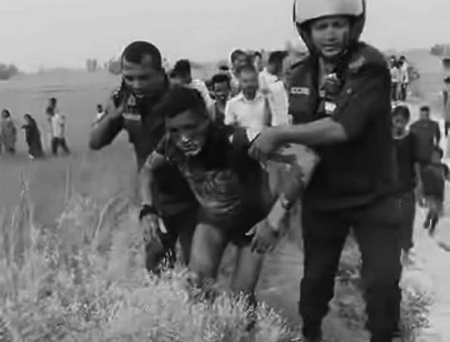 सुटकेसभित्र मृत भेटिएकी रुबीको हत्या आरोपी शरीर जलेको अवस्थामा फेला