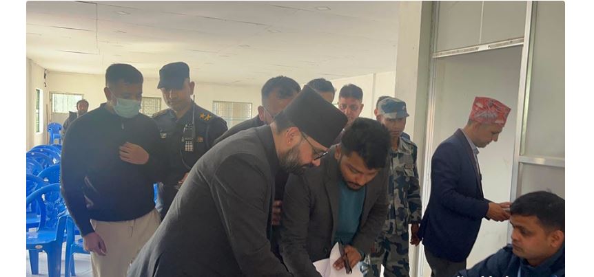 बालेन शाहले गराए उम्मेदवारी दर्ता