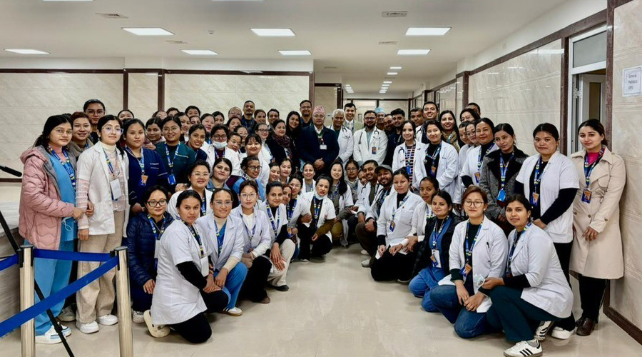 डा. भगवान कोइरालाको नेतृत्वमा बनेको बहुविशिष्टीकृत बाल अस्पताल सञ्चालनमा