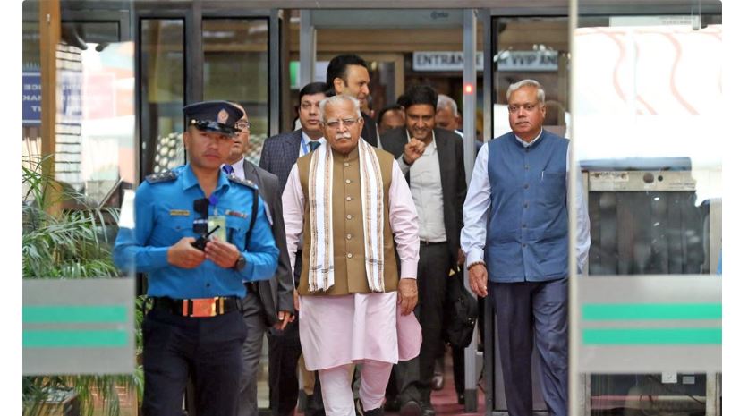 काठमाडौं आइपुगे भारतका विद्युत् मन्त्री