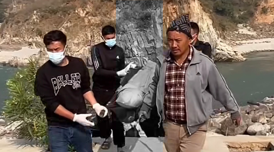 रामेछाप बस दुर्घटना : बेपत्ता बालकको शव फेला