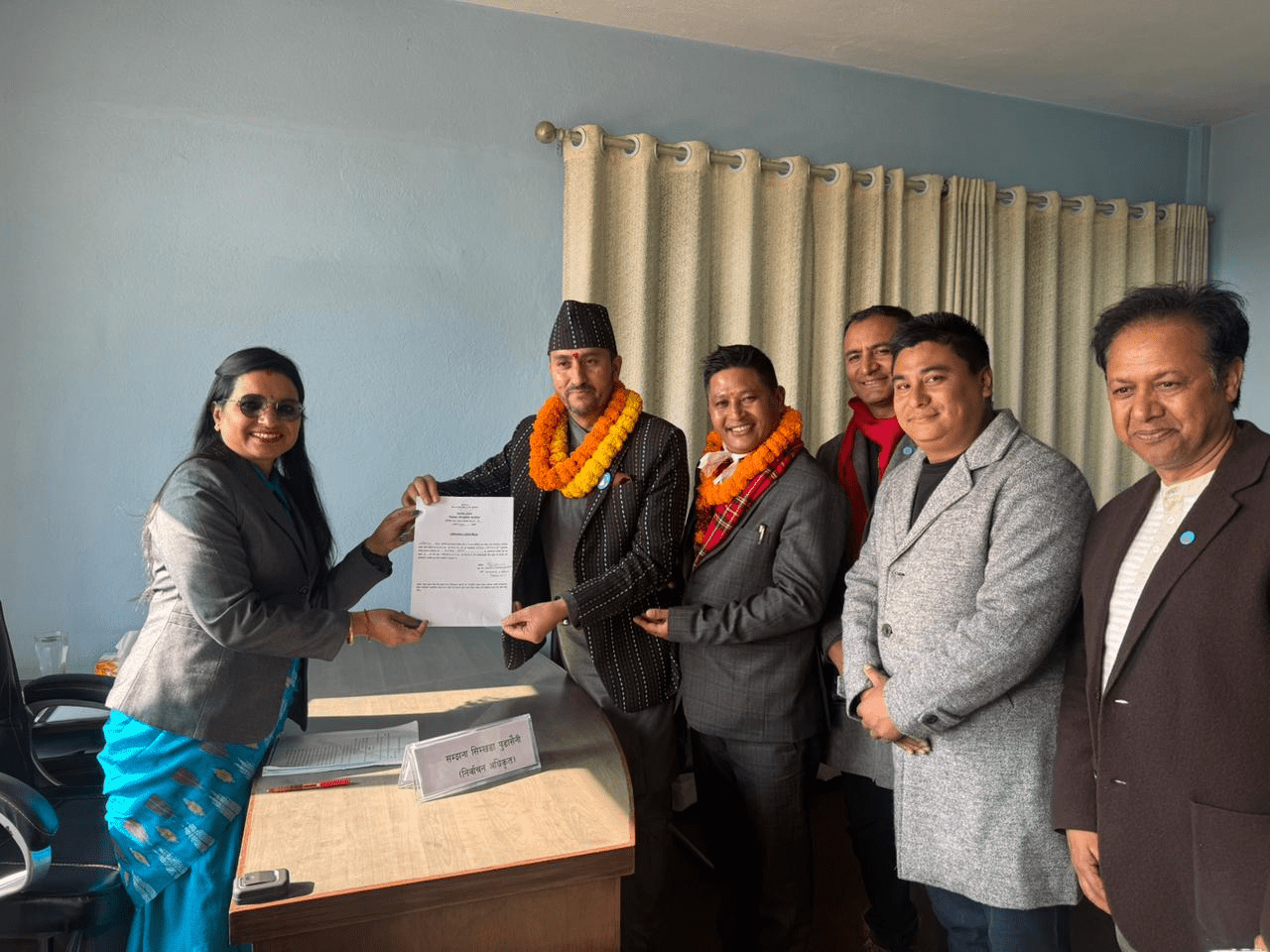 ललितपुर– २ मा जगदीश खरेलले दिए उम्मेदवारी