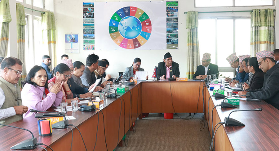 कार्यव्यवस्था परामर्श समितिको बैठक सुरु