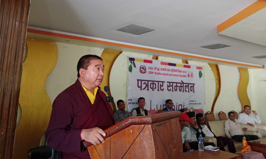 २५६९औं बुद्ध जयन्ती ३ दिन मनाइँने, एक करोड बजेट