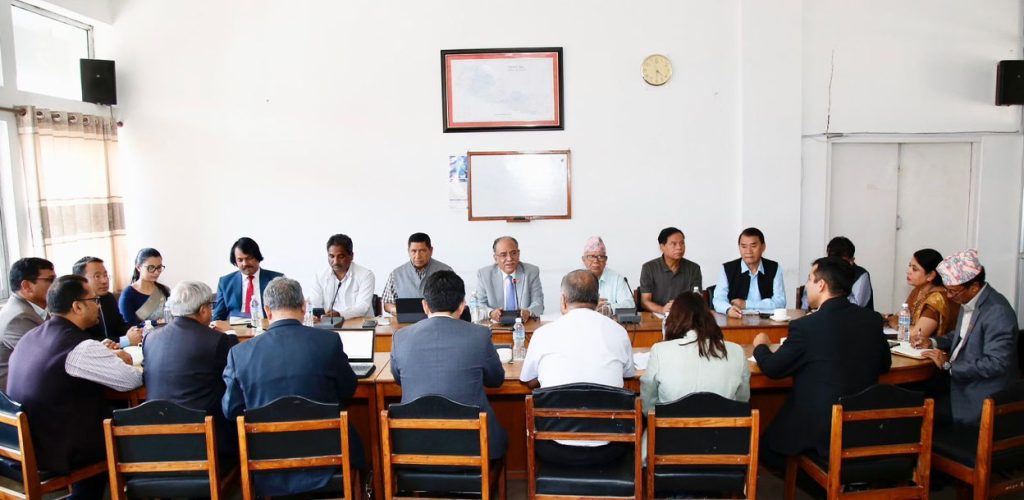 राजनीतिक दल स्वमूल्याङ्कन कार्यविधिप्रति १० दलको आपत्ति (संयुक्त वक्तव्यसहित)