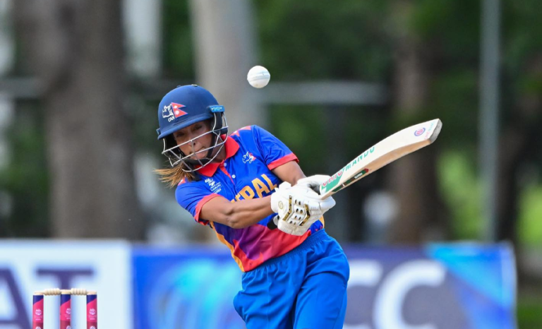 महिला टी-२० विश्वकप एसिया छनोट : हारबाट जोगियो नेपाल