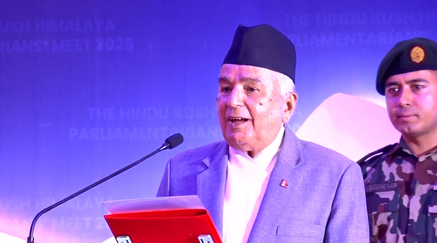 नेपालको जैविक विविधता संकटमा छ, मिलेर पार लगाऔं : राष्ट्रपति पौडेल