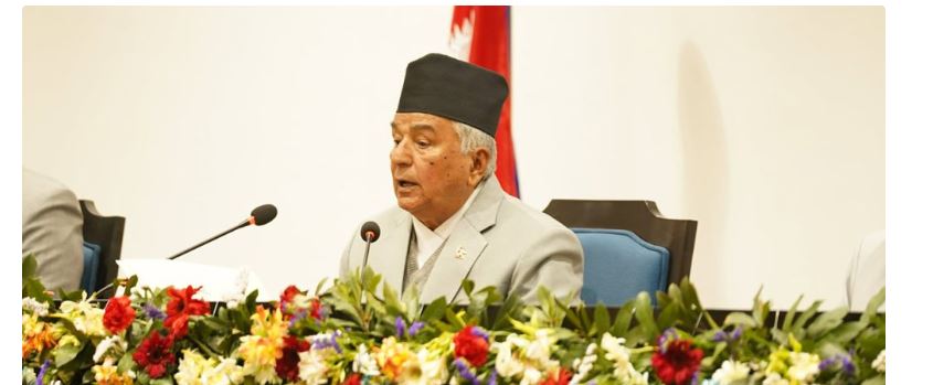 सरकारले कानुन कार्यान्वयनको सुनिश्चितता गर्नेमा विश्वस्त छु : राष्ट्रपति पौडेल