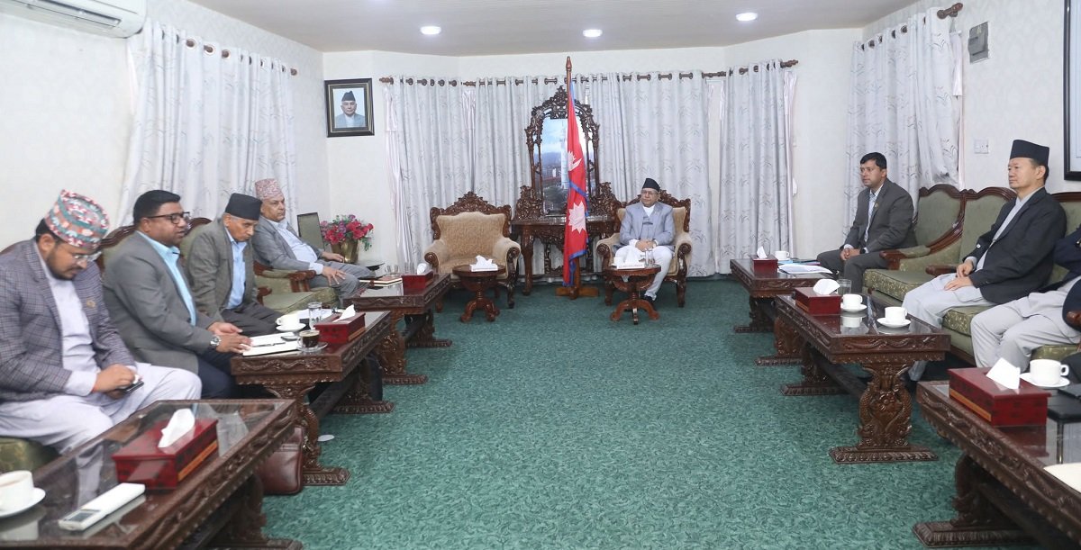 सिंहदरबारमा सभामुख र प्रमुख सचेतकहरूबिच छलफल सुरु