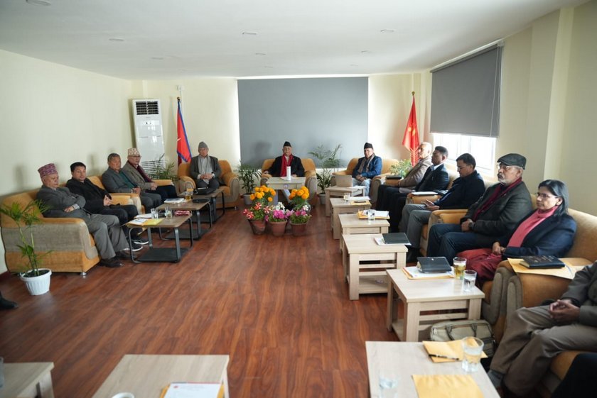 एमाले सचिवालय बैठक मंगलबार बिहान बस्ने