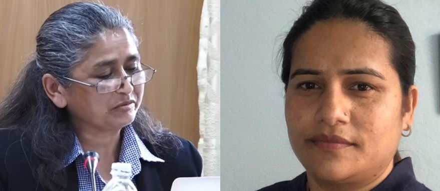 विन्दा पाण्डे र उषाकिरण तिम्सिनाको निलम्बन फुकुवा